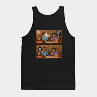 Fr. Thomas wants to know your location Tank Top